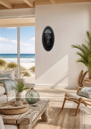 Celtic Lace Jellyfish Wall Art