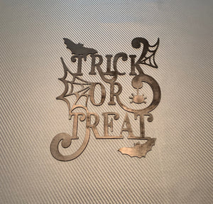 Trick or Treat With Bats, Spiders and Spider Webs