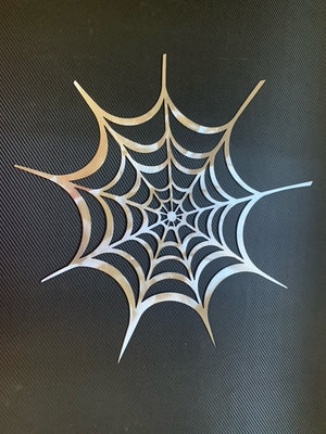 Spider Web Plasma Metal Art